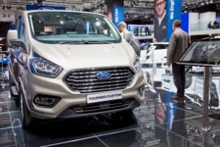 Ford Tourneo Custom at the Frankfurt Motor Show